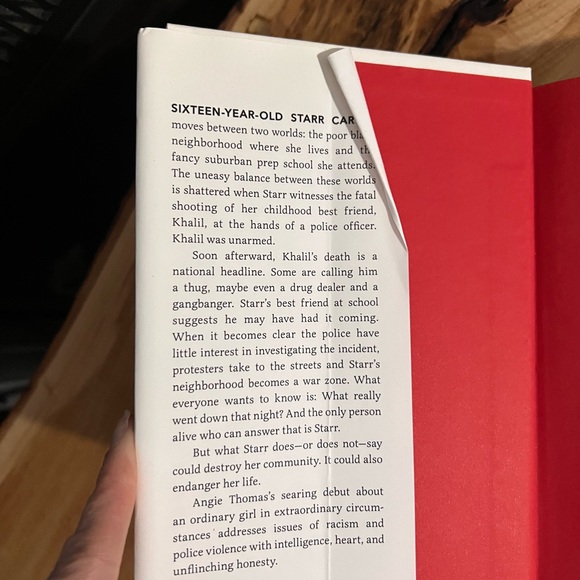 The Hate You Give Hardcover - Picture 4 of 5